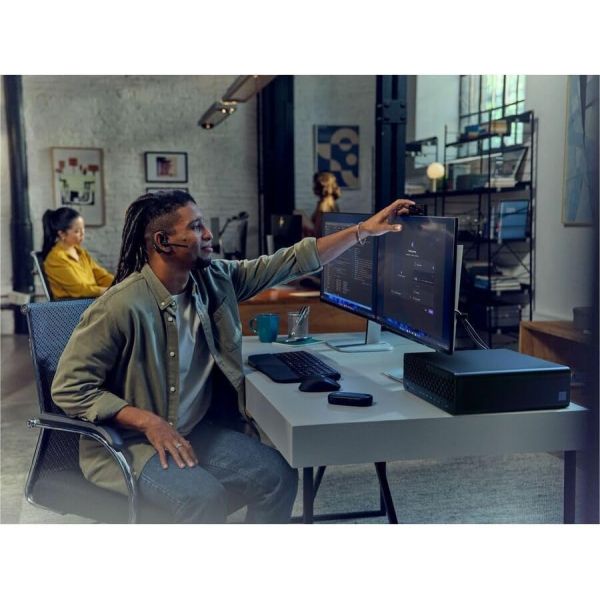 HP EliteDesk 8 G1i Desktop Computer - Intel Core Ultra 7 15th Gen 265 - vPro Technology - 32 GB - 1 TB SSD - Small Form Factor - Jack Black - Smart Buy - Intel Q870 Chip - Windows 11 Pro 64-bit - DDR5