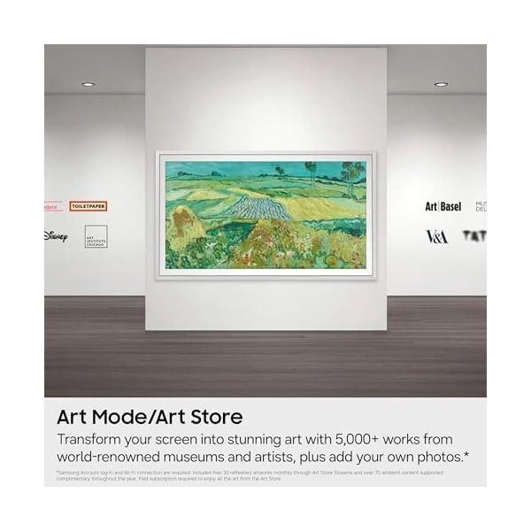 Samsung 75-Inch Class The Frame Pro LS03HW Series Samsung Vision AI Smart TV (2026 Model