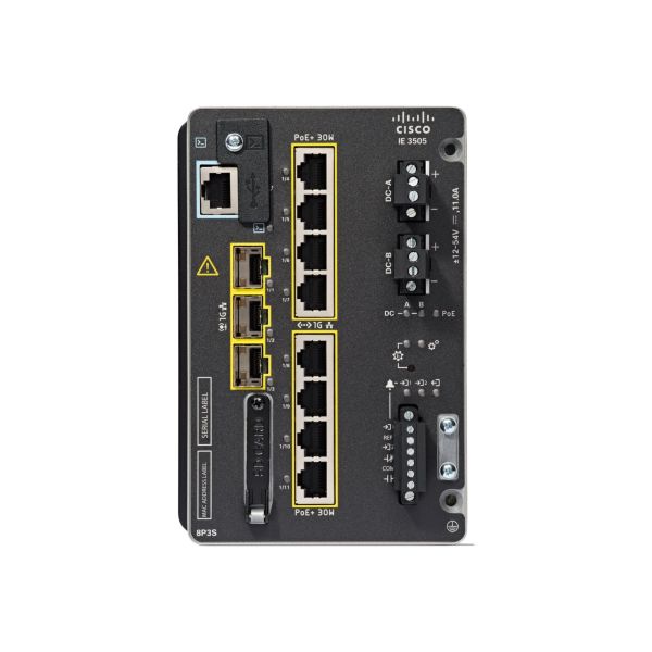 Cisco IE3500 Rugged Series IE-3505-8P3S - switch - 11 ports - managed - IE-3505-8P3S-E