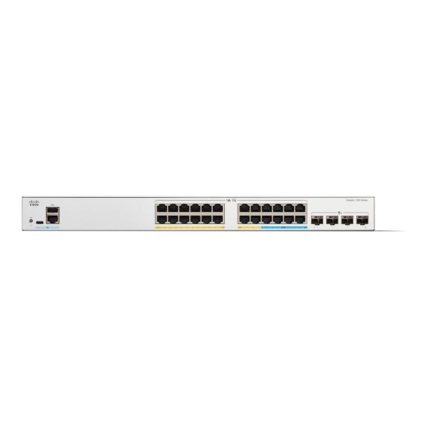 Cisco Catalyst 1300-24MGP-4X - switch - 24 ports - managed - rack-mountable - C1300-24MGP-4X-RF
