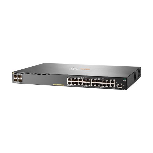 HPE Networking 2930F 24G PoE+ 4SFP - switch - 24 ports - managed - rack-mountable - JL261A#ABA