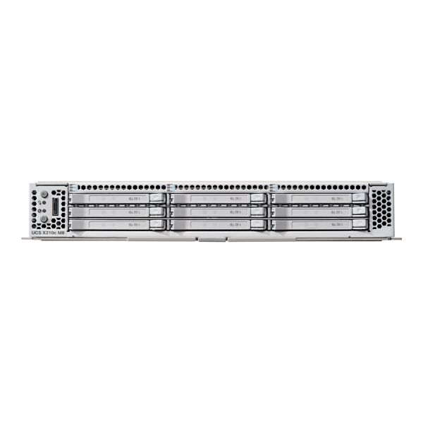 Cisco Compute Hyperconverged with Nutanix 210c M8 All-NVMe - compute node no CPU - 0 GB - no HDD - HCIXNX210C-M8SN-U