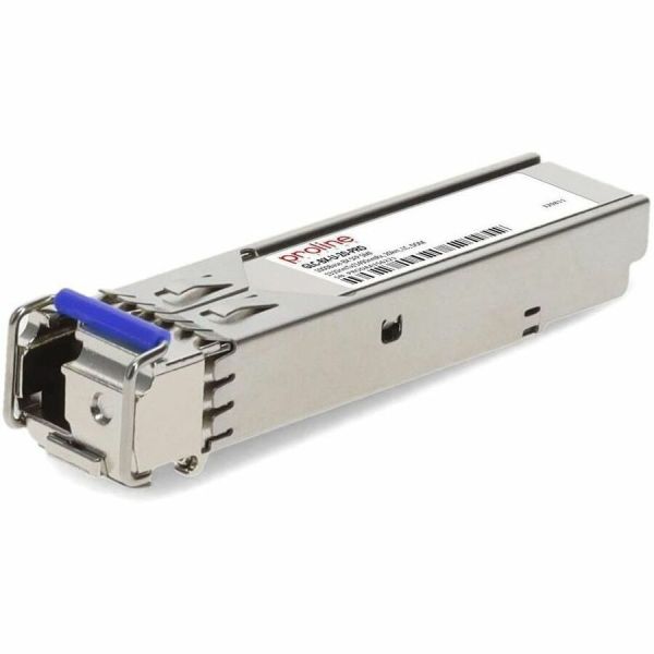Proline Cisco® GLC-BX-U Compatible TAA 1000Base-BX SFP Transceiver (SMF, 1310nmTx/1490nmRx, 20km, LC, DOM) - GLC-BX-U-20-PRO