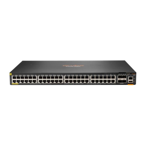 HPE Aruba Networking CX 6200F 48G Class 4 PoE 4SFP 740W Switch