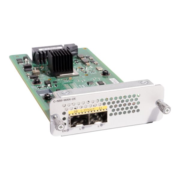Cisco Catalyst - expansion module - Gigabit Ethernet / 10 Gigabit SFP+ x 2 - C-NIM-WAN-2X
