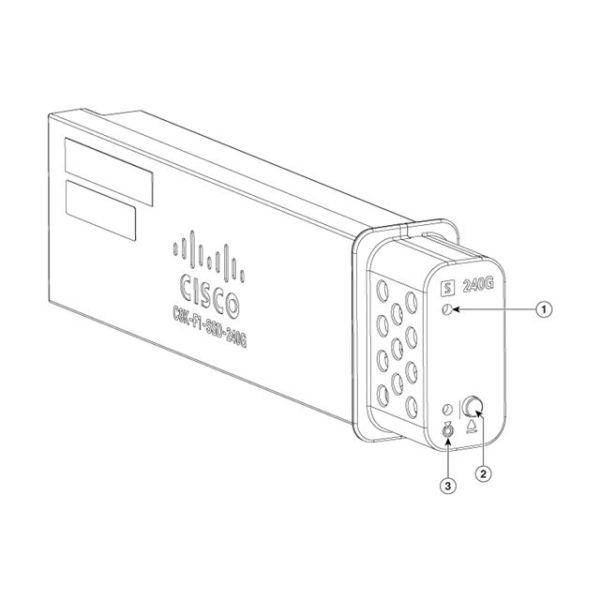 Cisco - SSD - 240 GB - USB 3.0 - SSD-240G= - External Hard Drives
