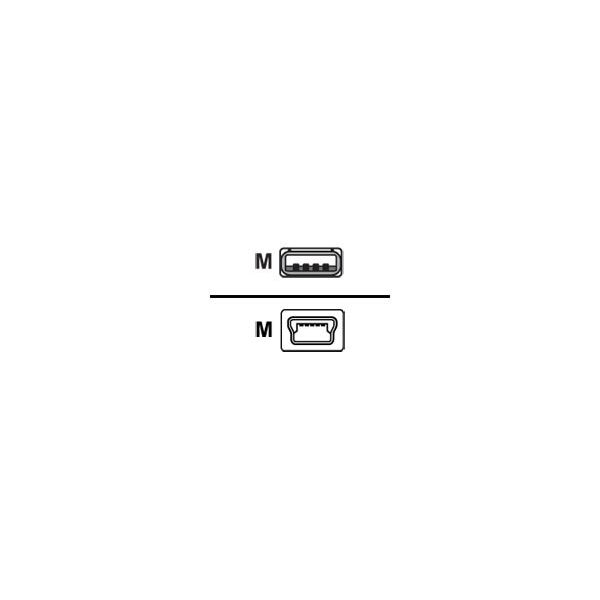 Cisco - USB cable - USB to mini-USB Type B - 6 ft - CAB-CONSOLE-USB=