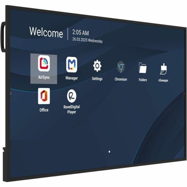 ViewSonic CDE6531 65 Inch 4K UHD Commercial Display with 500-nit Brightness, 5000:1 Contrast Ratio, OPS Slot, 8GB RAM, - CDE6531