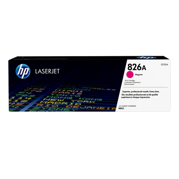 HP 826A Magenta Original LaserJet Toner Cartridge (CF313A)