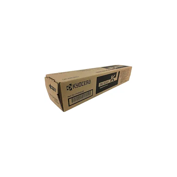  KYOCERA TK-5207K Black Toner Cartridge (Yield: 18K @ 5%) - 1T02R50US0