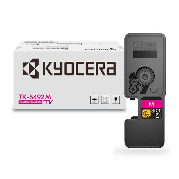 Kyocera TK-5492M Magenta Cartridge (Yield: 2.4K) - KYOTK5492M