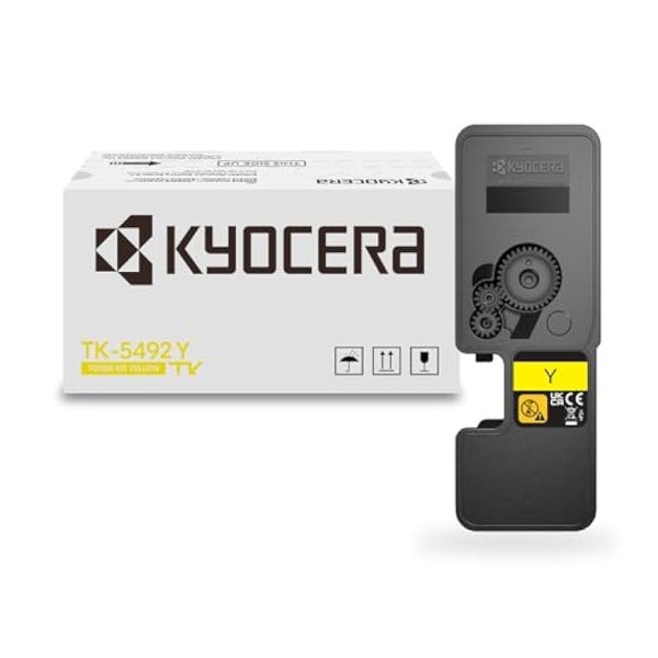 Kyocera TK-5492Y Yellow Cartridge (Yield: 2.4K) - KYOTK5492Y