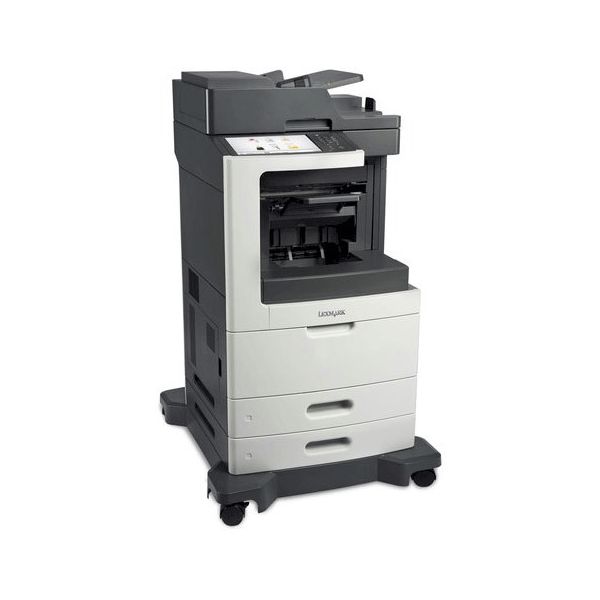 Lexmark MX812DE MonoChrome MFP Printer : MX812 w/ Duplex & Touch Screen - MX-812DE