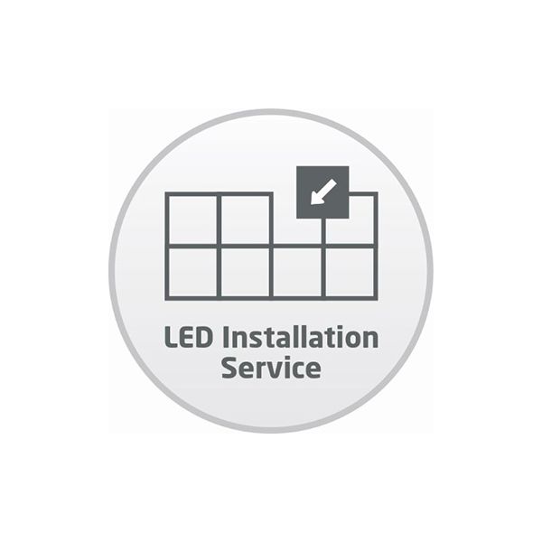 Standard LED Installation 5x5 Configuration (135