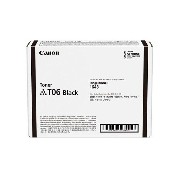 Canon T06 Black Toner (20,500 impressions) 3526C001AA