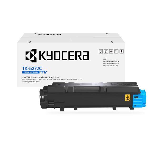 Kyocera TK-5372C Cyan Toner Cartridge (5k Pages)