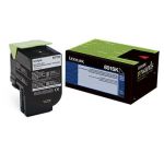 TONER CARTRIDGE - BLACK - 2500 PAGES - LEXMARK CX410DE,CX410DE GOV S70 HV,CX410D