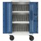 Bretford CORE36MS-90D Core MS Charging Cart AC for up to 36 devices, w/Rear Doors, w/90º outlets