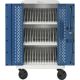 Bretford CORE36MS-CTTZ Core MS Charging Cart AC for up to 36 devices w/Rear Doors