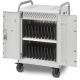 Bretford MDMLAP20-90D Pulse L Charging Cart for 20 Devices, w/Rear Doors, w/90º outlets
