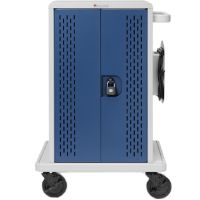 Bretford CORE24MS-90D Core MS Charging Cart AC for up to 24 devices, w/Rear Doors, w/90º outlets