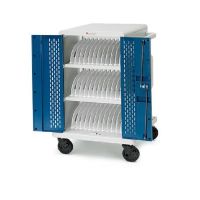 Bretford CORE24MS-CTTZ Core MS Charging Cart AC for up to 24 devices w/Rear Doors