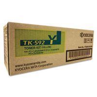 Kyocera TK-592Y Yellow Toner Cartridge (5k Pages)