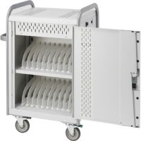 Bretford MDMLAP20-CTAL Pulse L Charging Cart for 20 Devices, w/Rear Doors