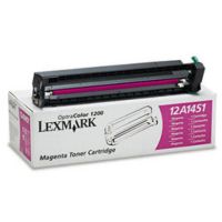 Lexmark 12A1451 Magenta Toner Cartridge (6.5k Pages)