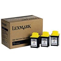 Lexmark 15M0375 Color High Yield Ink Cartridge 3-Pack (625 Pages)