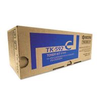 Copystar 1T02H7CCS0 TK-592C Cyan Toner Cartridge (18k Pages)