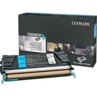 Lexmark C5242CH Cyan High Yield Toner Cartridge (5k Pages)