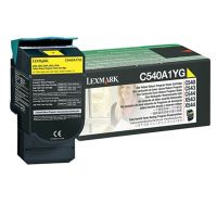 Lexmark C540A1YG Yellow Toner Cartridge (1k Pages)