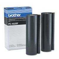 Brother PC102RF Ribbon Refill Rolls 2-Pack (750 Pages)