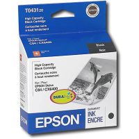 Epson T043120 Black High Yield Ink Cartridge (950 Pages)