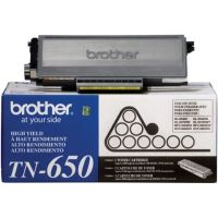 Brother TN650 High Yield Black Toner Cartridge (8k Pages)
