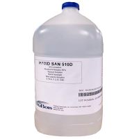 DuBois Liquid Hand Sanitizer 510D 128oz Gallon with Pump - 4/Case