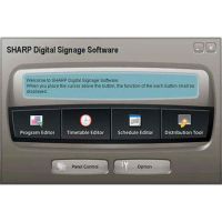 Sharp PN-SS02 Digital Signage Software Network Version