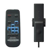 Sharp PN-ZR01A Optional Remote Control Kit