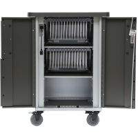 Bretford T30C-P-AC-US EVER Charging Cart AC for up to 30 devices, w/180° front doors, w/Back Panel
