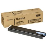 Kyocera TK-800C Cyan Toner Cartridge (10K Pages)