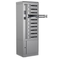 Bretford TCLAKS100EF11 TechGuard Connect 10-Bay Charging Locker