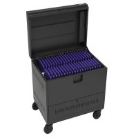 Bretford TVTL40PAC-CK 40-Device CUBE Toploader Charging Cart